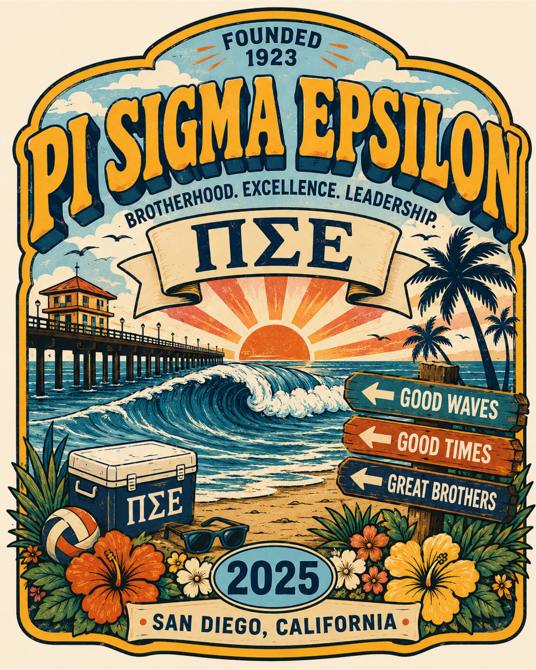 Pi Sigma Epsilon — Good Waves Good Times San Diego 2025