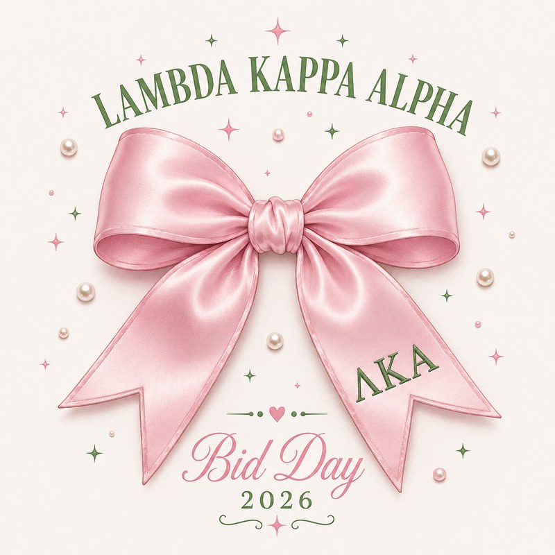 Pink Bow Bid Day 2026