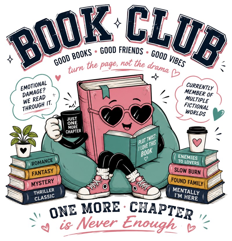 Book Club — One More Chapter Is Never Enough