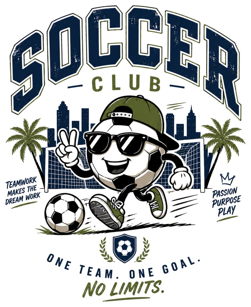 Soccer Club — One Team One Goal