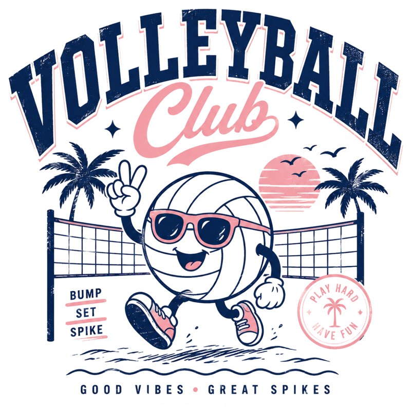 Volleyball Club — Good Vibes Great Spikes