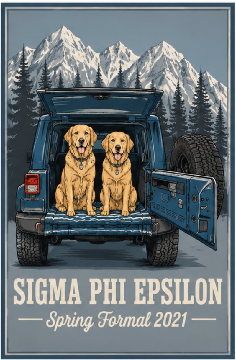 Sigma Phi Epsilon — Jeep Dogs Spring Formal 2021