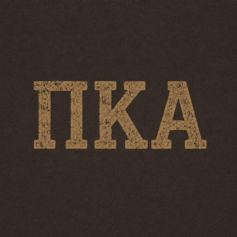 Pi Kappa Alpha — Fall Rush — left chest logo
