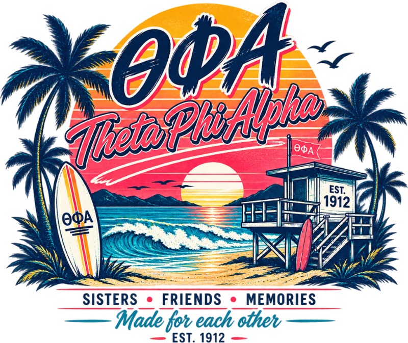 Theta Phi Alpha — Made for Each Other Est. 1912