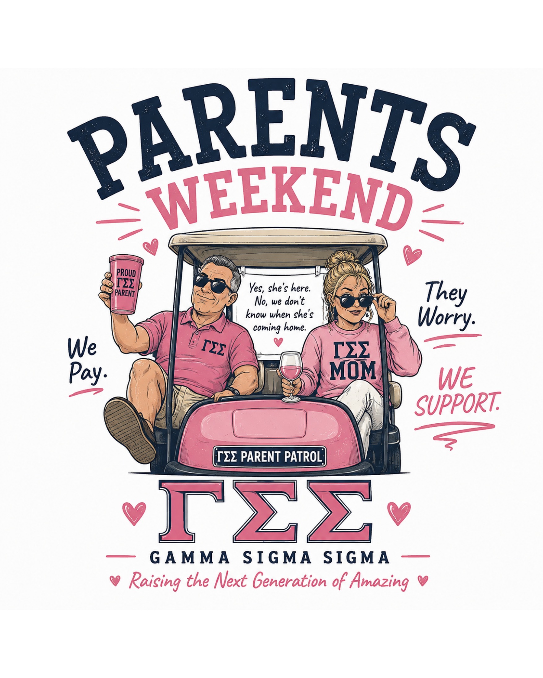 Gamma Sigma Sigma — Parents Weekend Parent Patrol