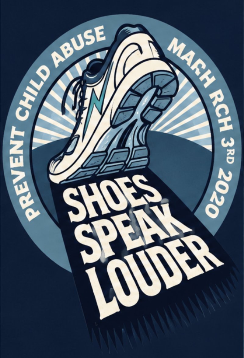 Shoes Speak Louder — Prevent Child Abuse 2020