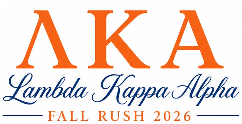 Fall Rush 2026 Orange & Blue