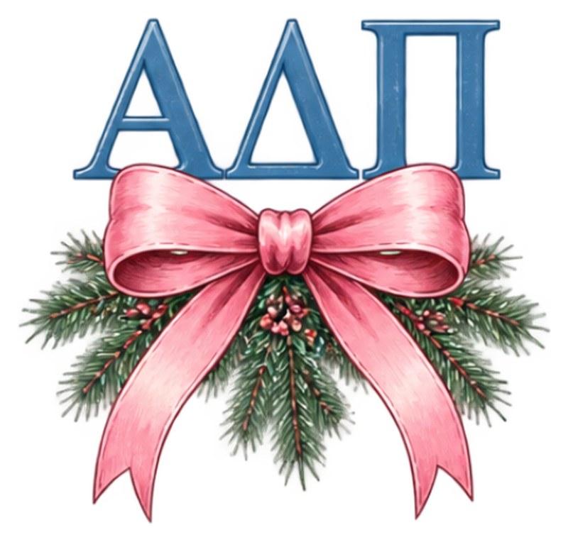 Alpha Delta Pi — Après-Ski Club — left chest logo