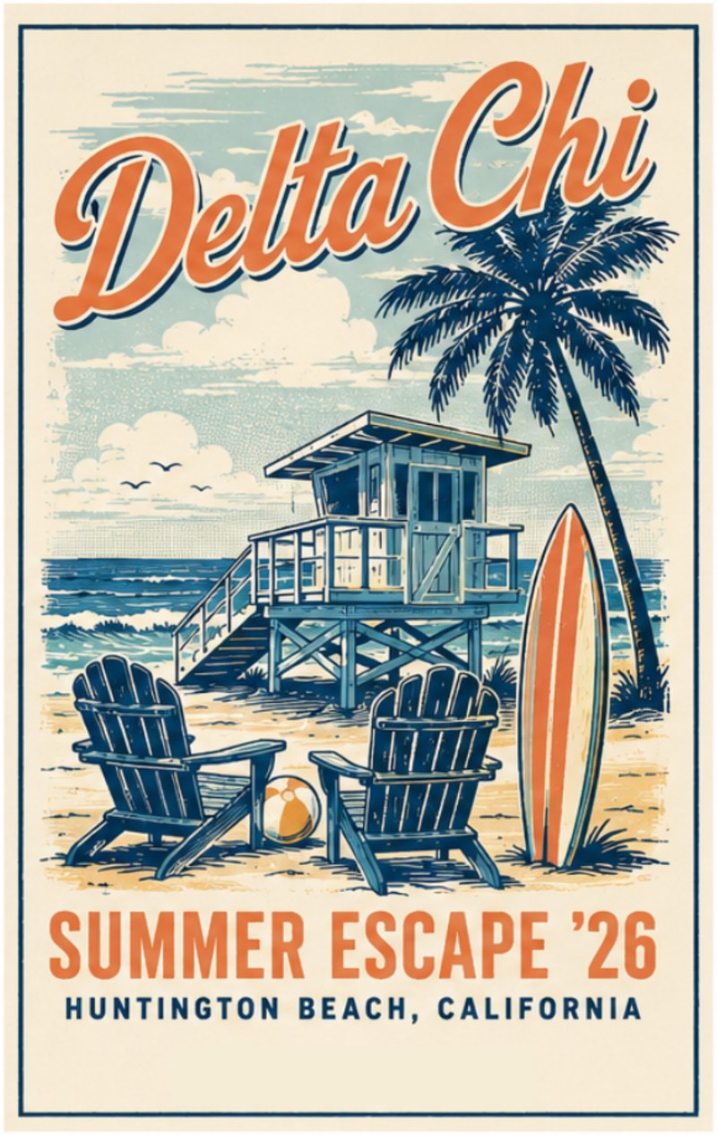 Delta Chi — Summer Escape Huntington Beach