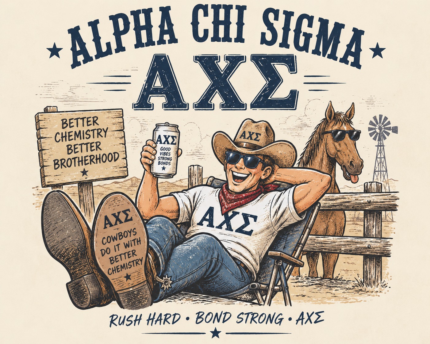 Alpha Chi Sigma — Rush Hard Bond Strong